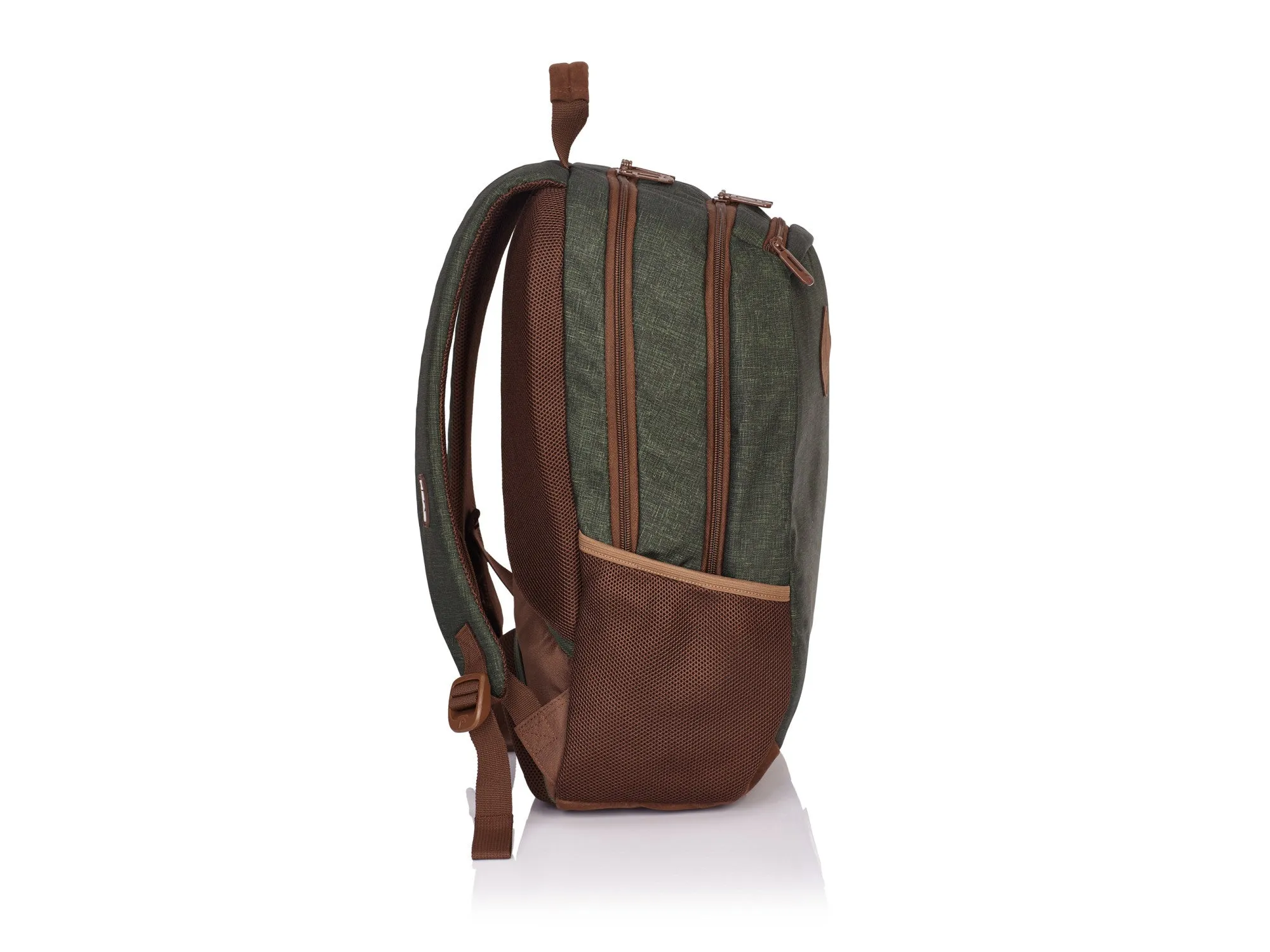 ■ Head - Green and Brown Backpack 17 inch