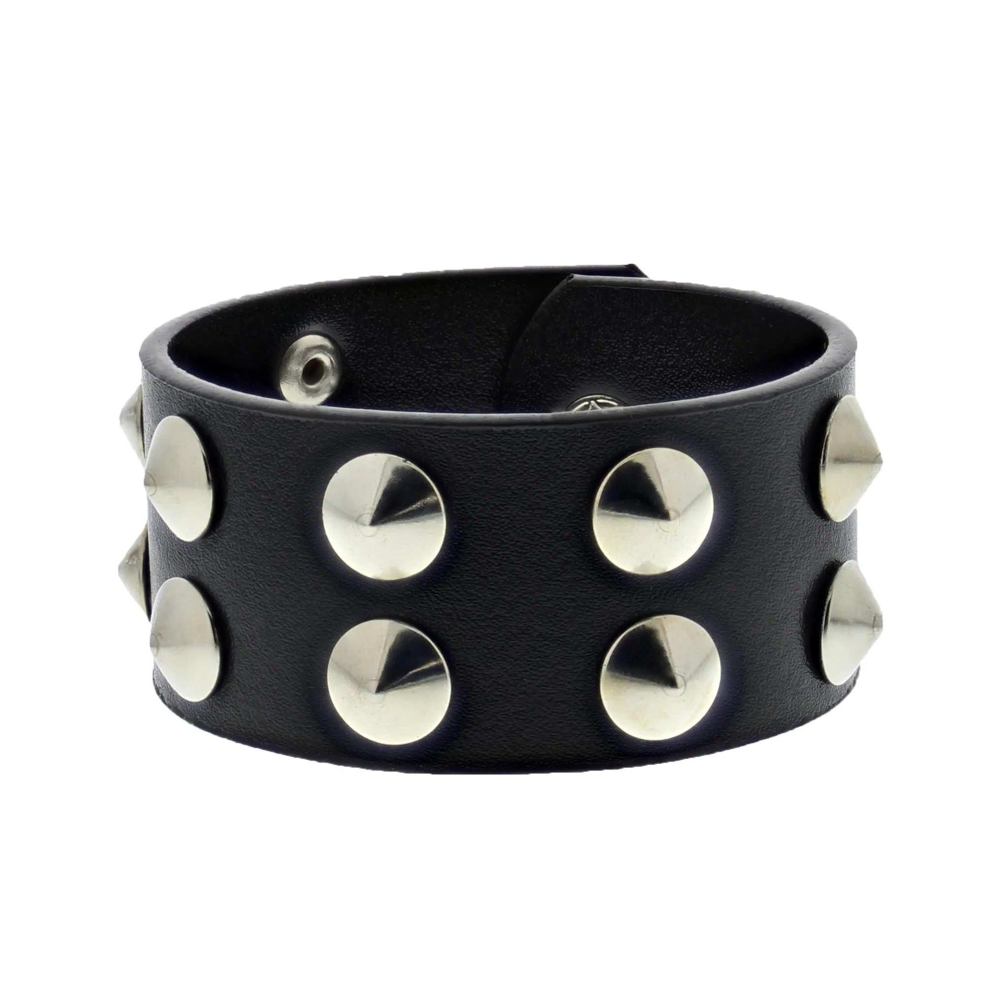 2 Row Conical Studded Bracelet