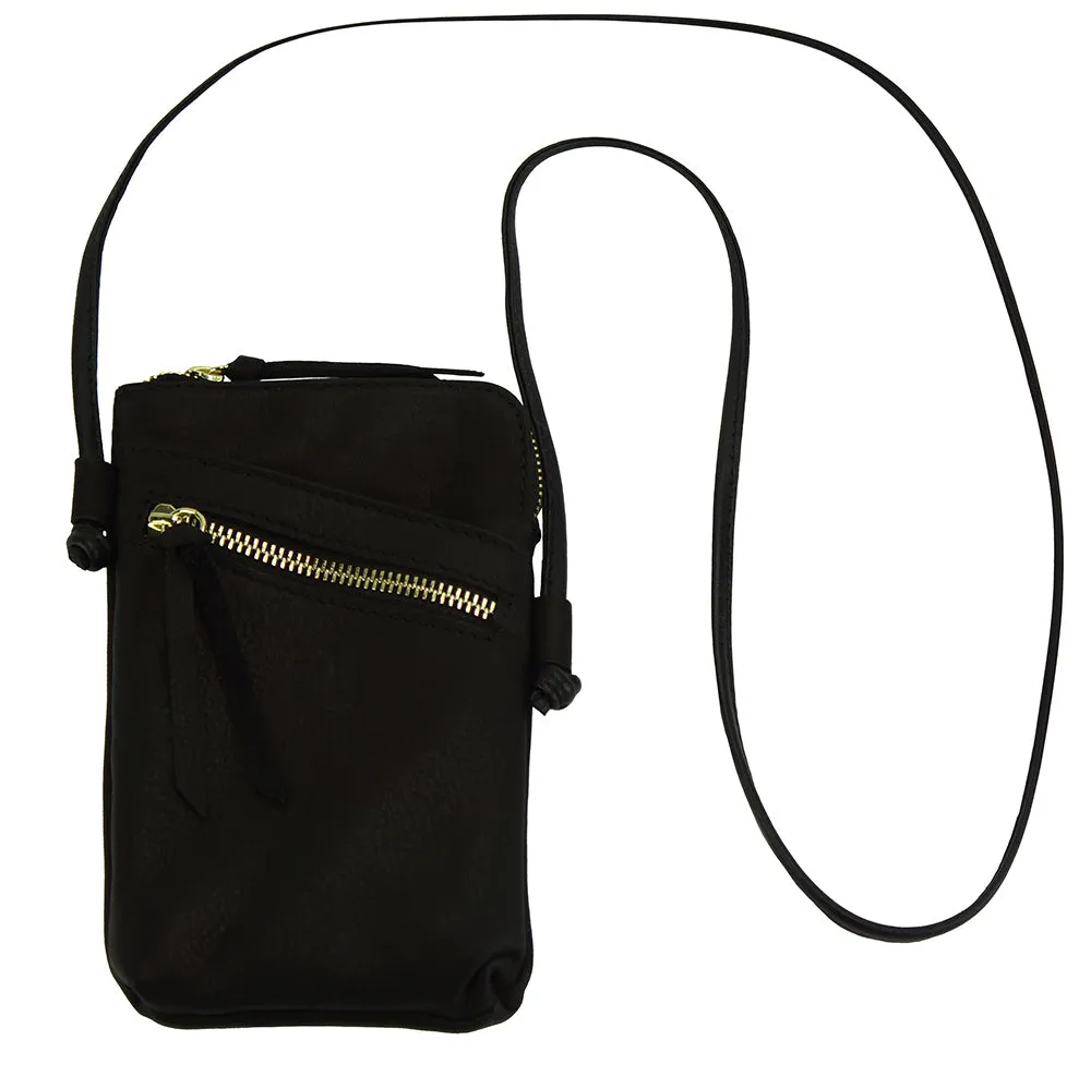 Adriana Cross-body leather bag