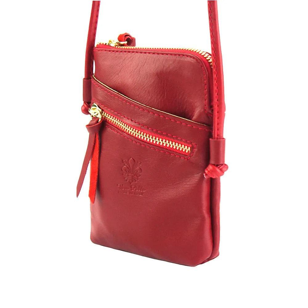 Adriana Cross-body leather bag