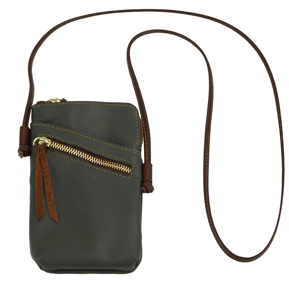 Adriana Cross-body leather bag