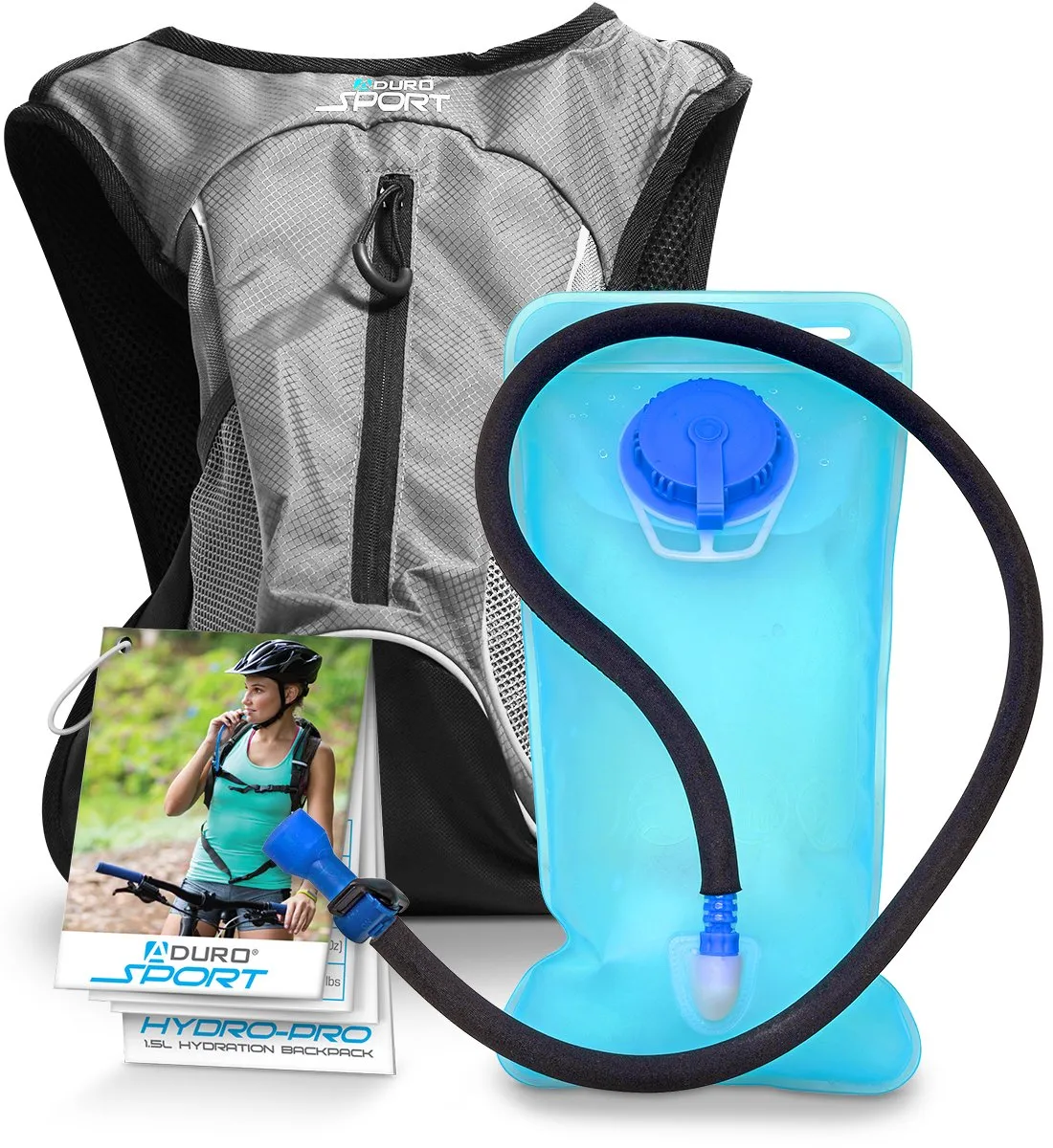 Aduro Sport Hydro-Pro 1.5L/2L/3L Hydration Backpacks