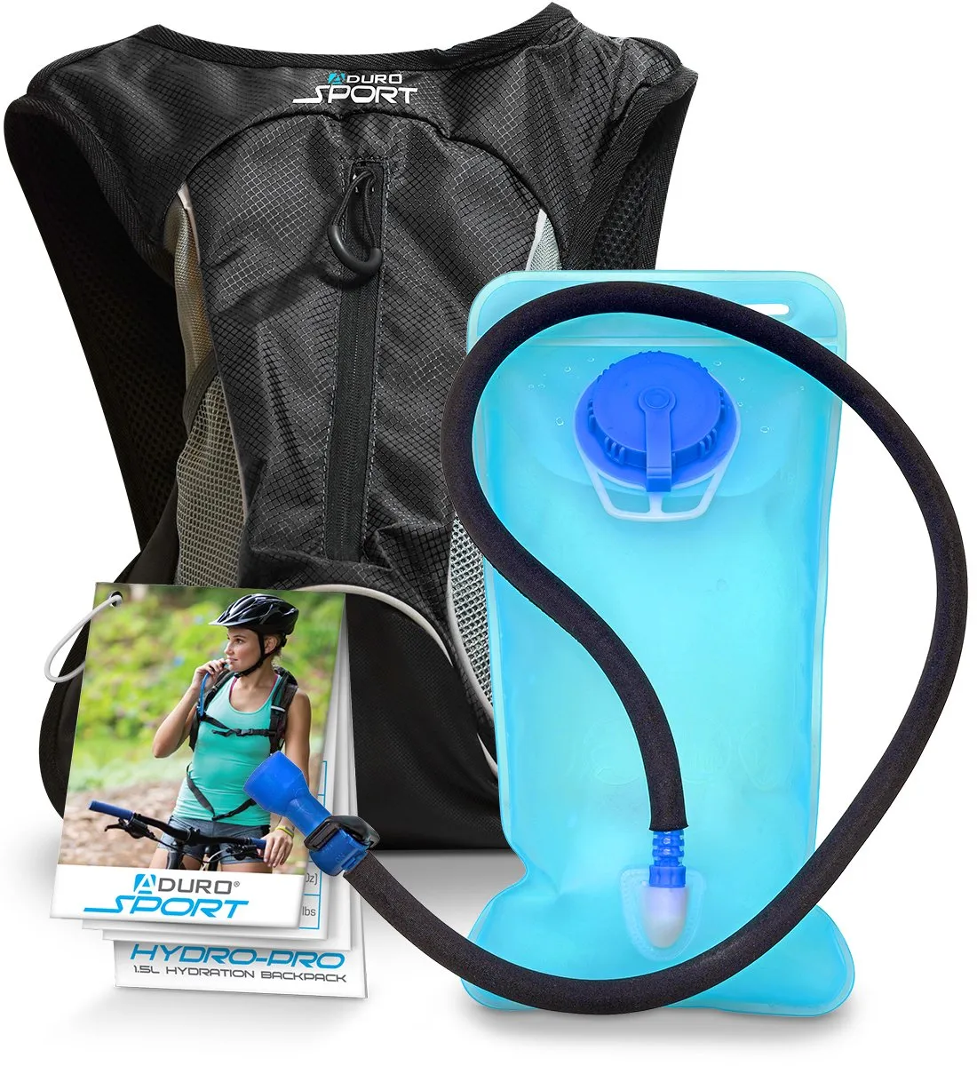 Aduro Sport Hydro-Pro 1.5L/2L/3L Hydration Backpacks