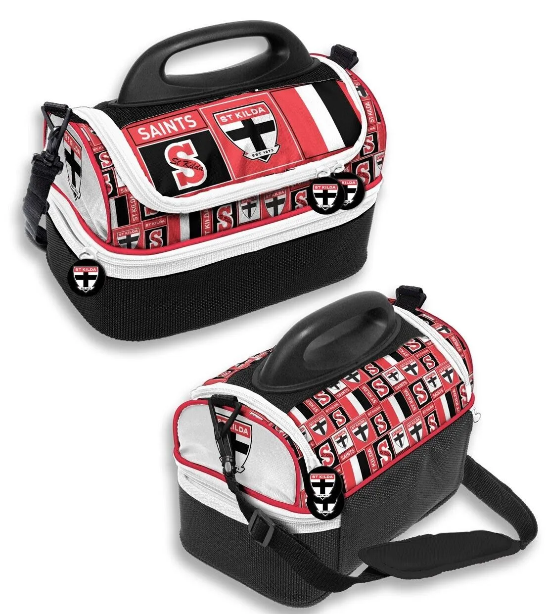 AFL Dome Lunch Cooler Bag Box - St Kilda Saints - Aussie Rules Football