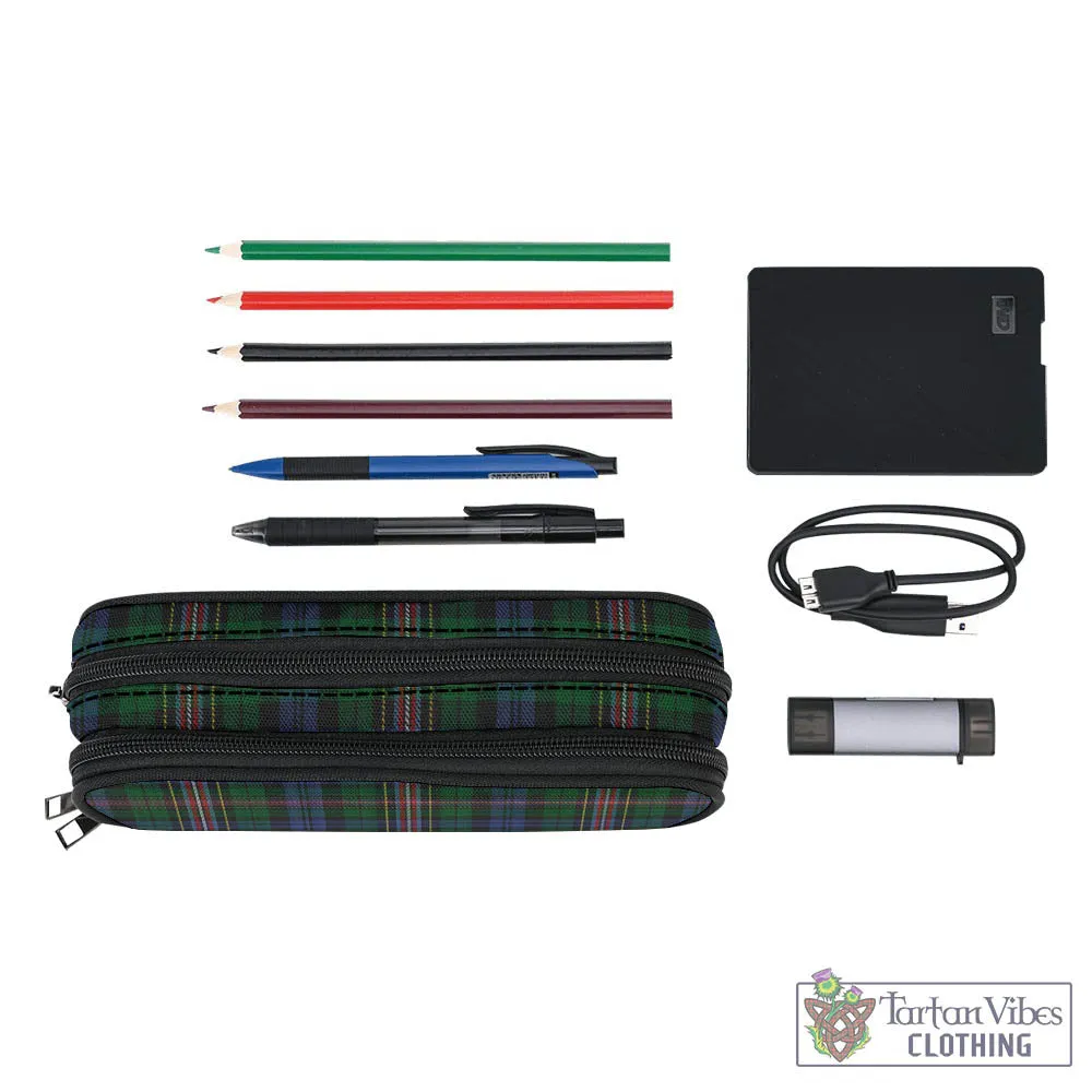 Allison Tartan Pen and Pencil Case