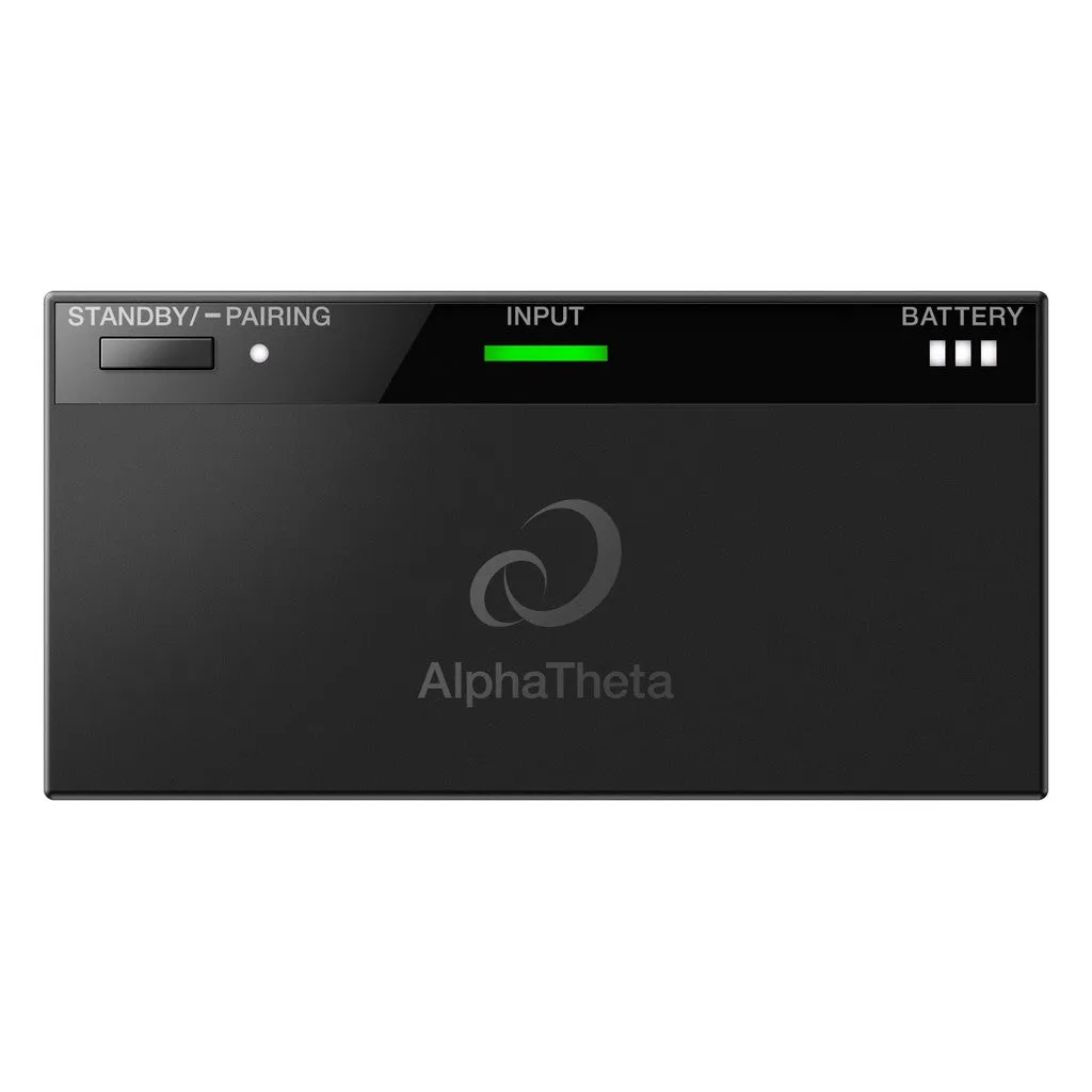 AlphaTheta HDJ-F10 Wireless Monitor Headphones with HP-TX01 Transmitter