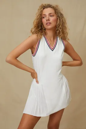 Americana Stripe Kemper Tennis Dress