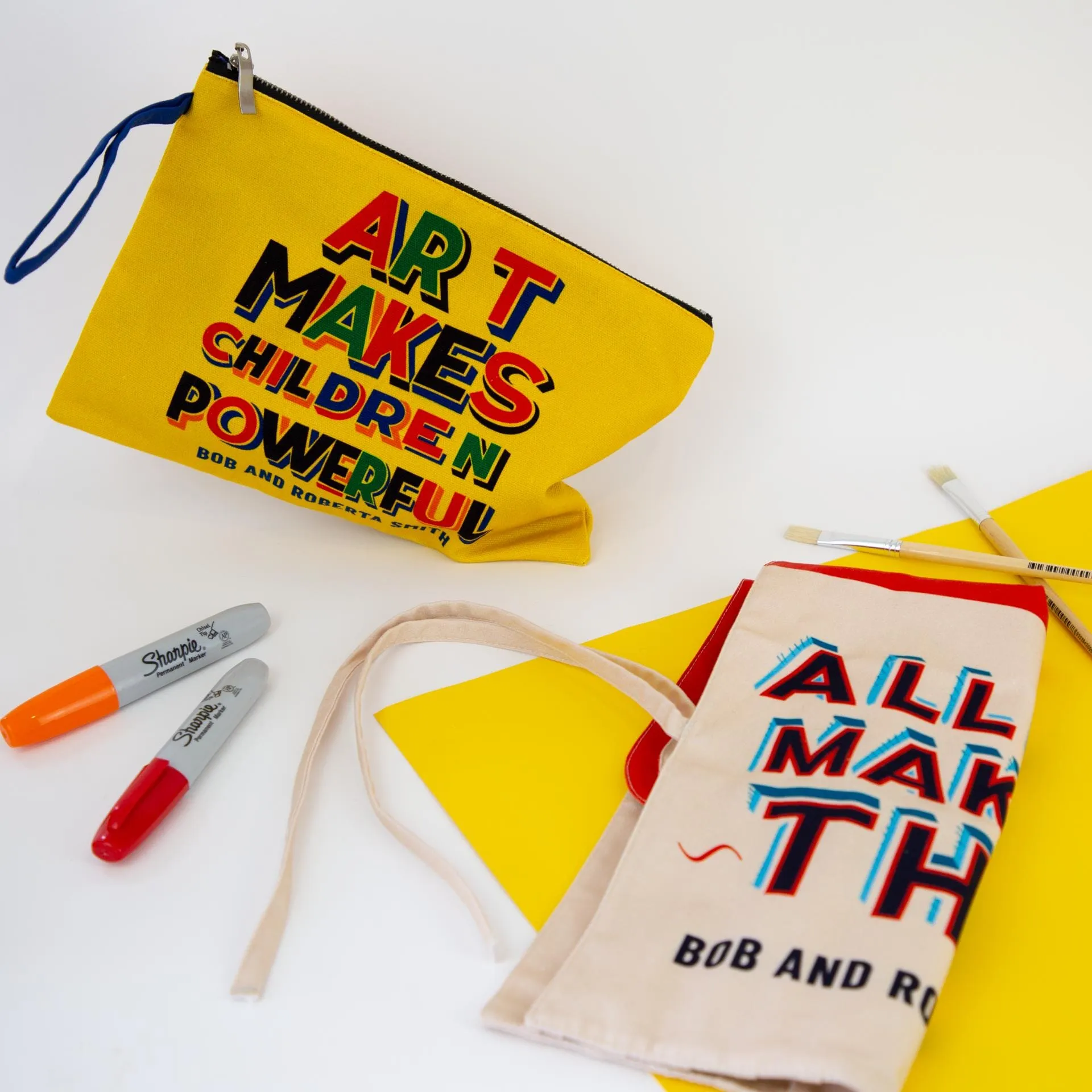 Art Makes Children Powerful Pencil Case x Bob and Roberta Smith