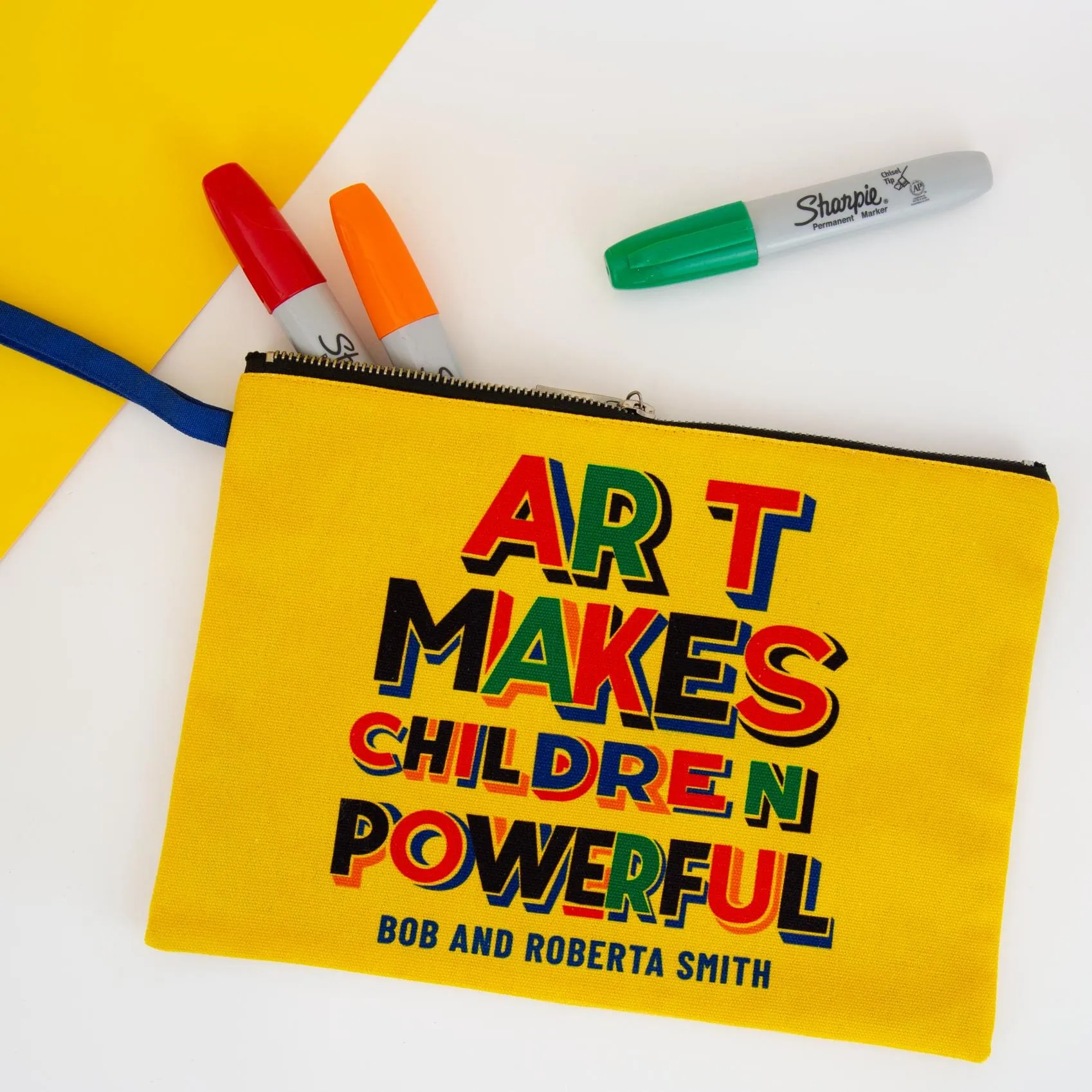 Art Makes Children Powerful Pencil Case x Bob and Roberta Smith