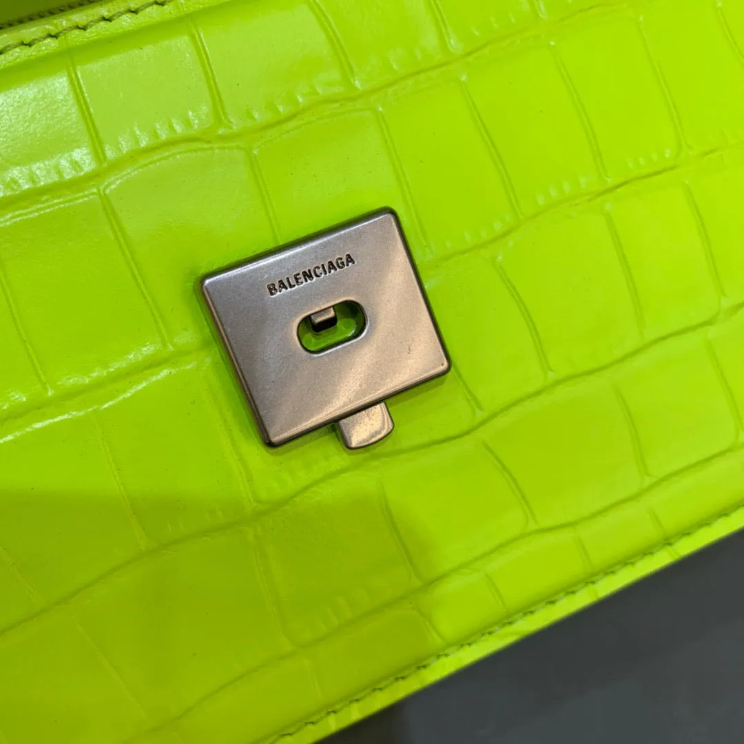 Balen Gossip Small Shoulder Bag Green Neon, For Women,  Bags 9.1in/23cm