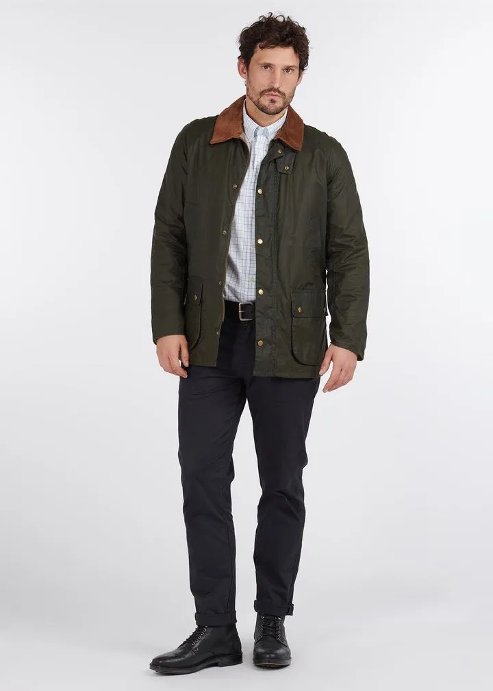 Barbour Lightweight Ashby Wax jacket in Archive Olive