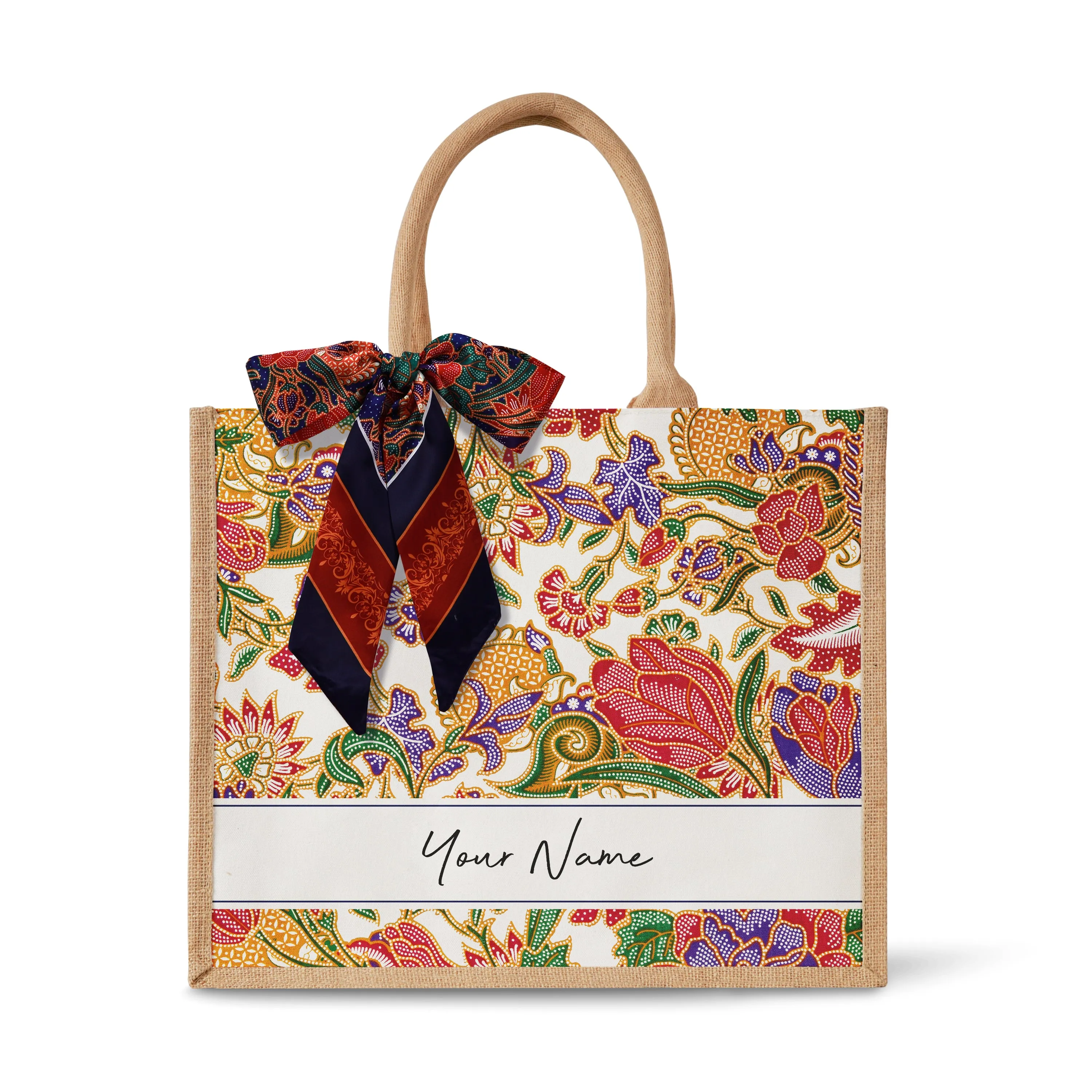 Batik Kuntum Series - Tote Bag