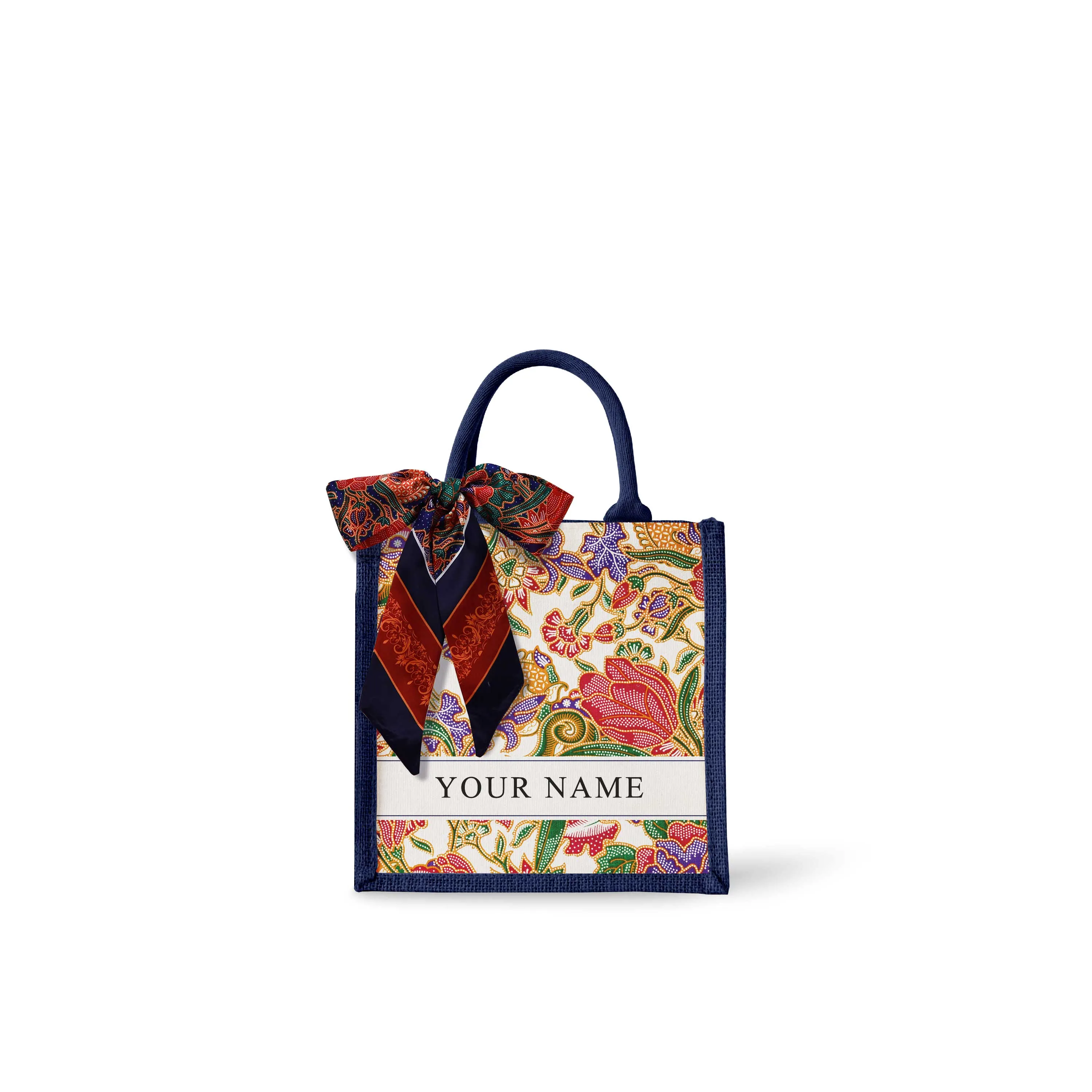 Batik Kuntum Series - Tote Bag