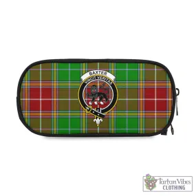 Baxter Modern Tartan Pen and Pencil Case with Family Crest