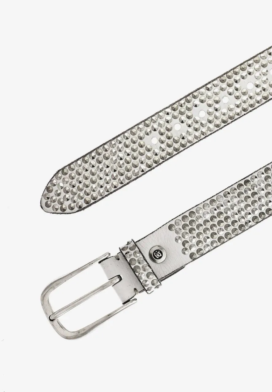 B.belt Zoe - Off White/Silver