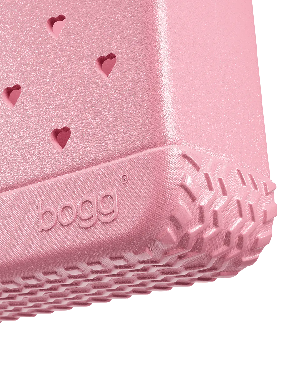 Bitty Bogg® Bag - Heart Shimmer BUBBLEGUM