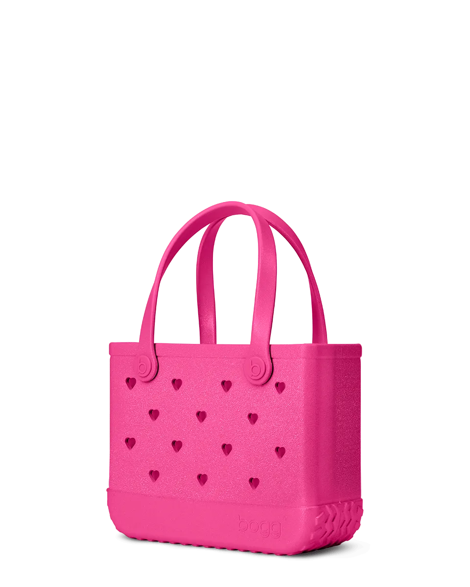 Bitty Bogg® Bag - Heart Shimmer haute PINK