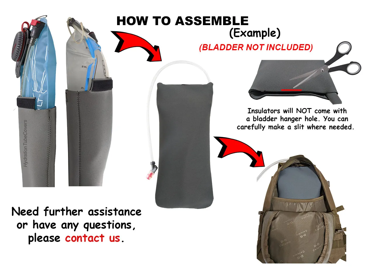 Bladder Insulation for Osprey Hydraulics Water Bladder Reservoir