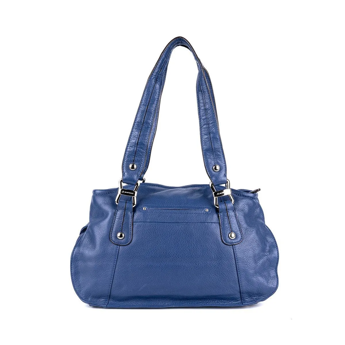 B.Makowsky Studded Hobo Bags Leather Blue Colour For Women