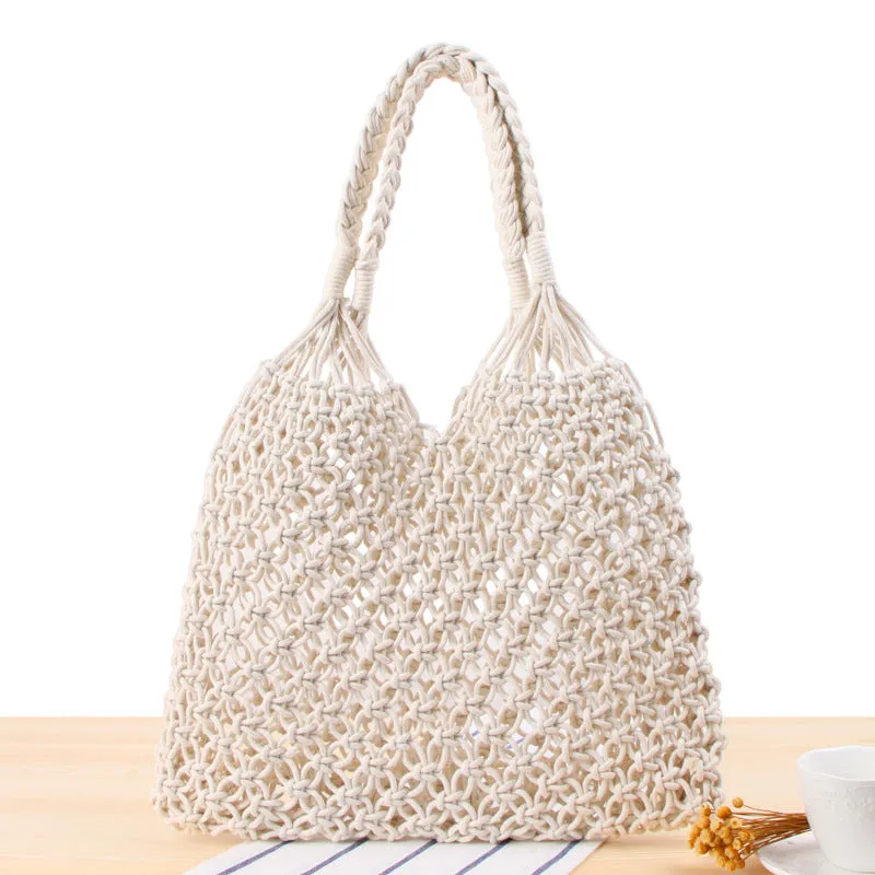 Bohemia Bali Straw Handwoven Beach Bags