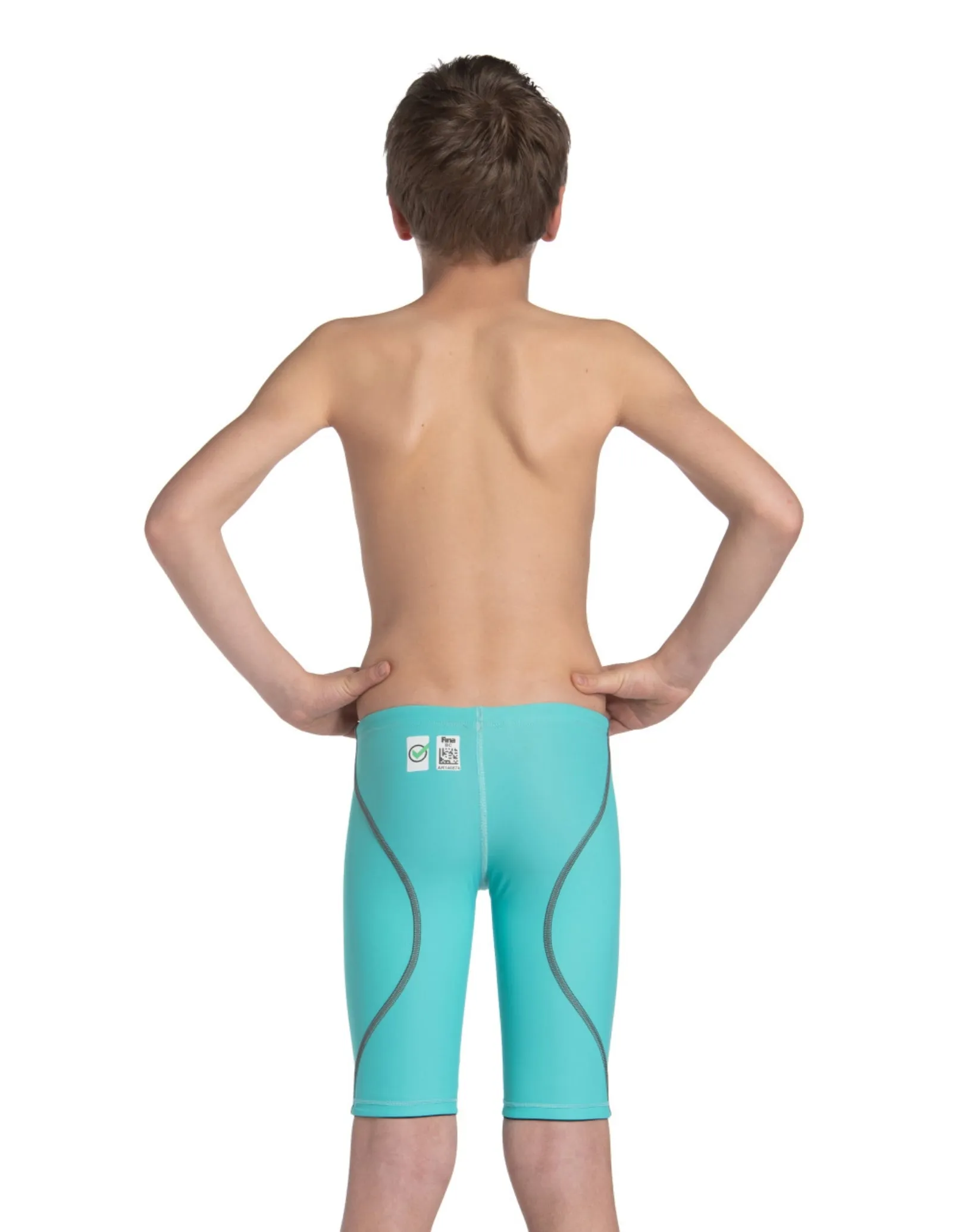 Boys Powerskin ST NEXT Jammer - Aquamarine Blue