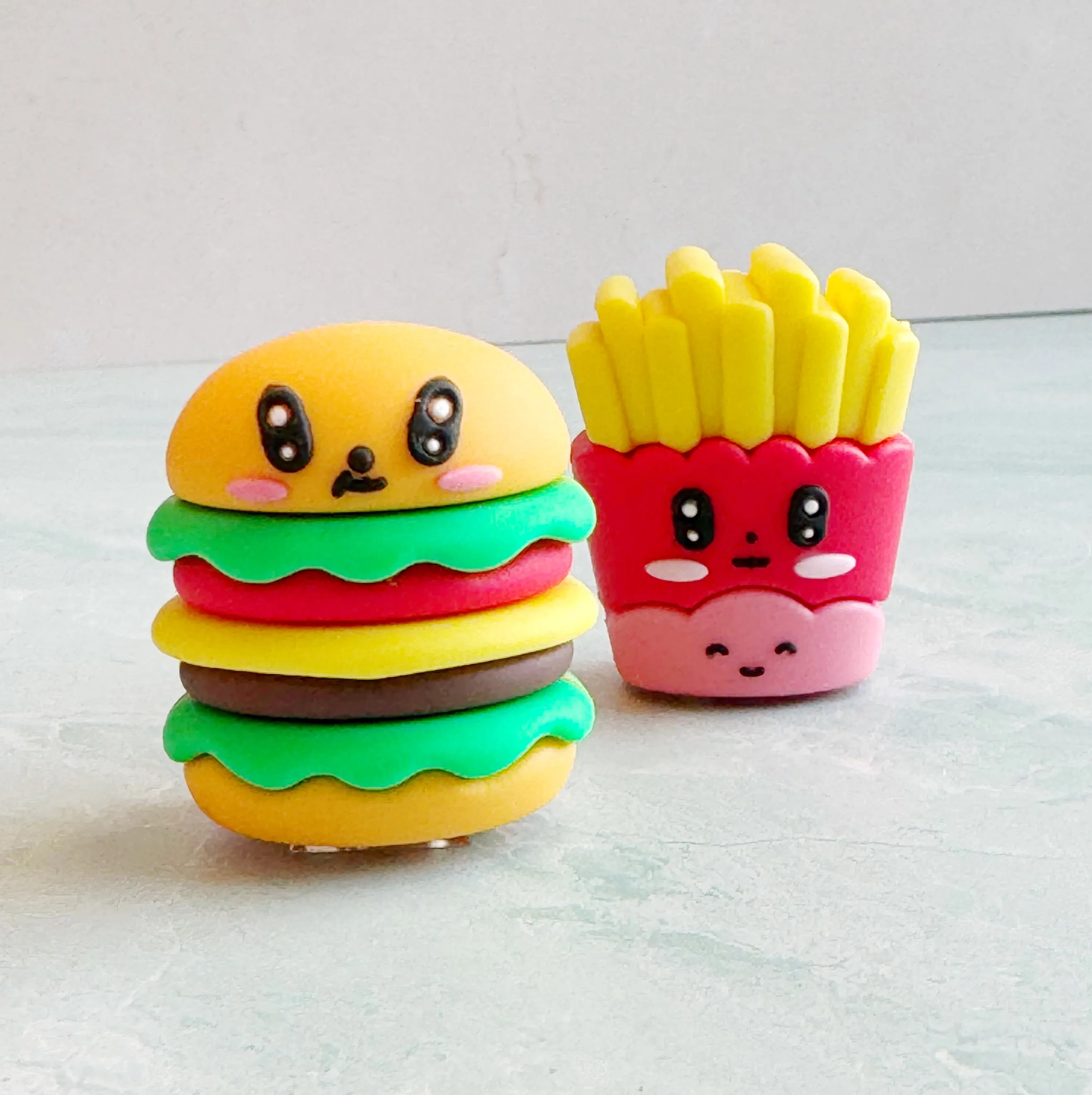 Burger & Fries Kawaii Pencil Sharpener