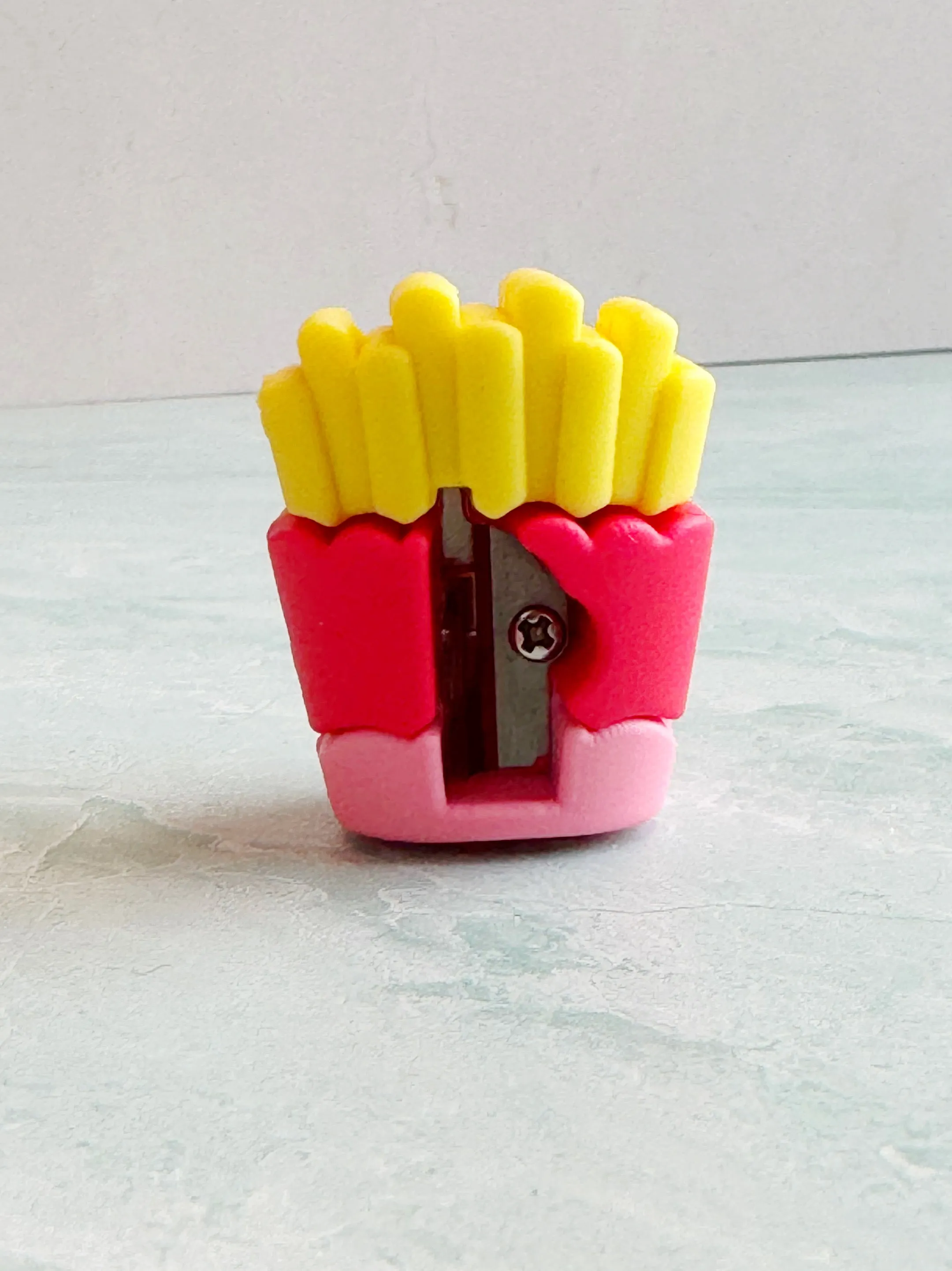 Burger & Fries Kawaii Pencil Sharpener