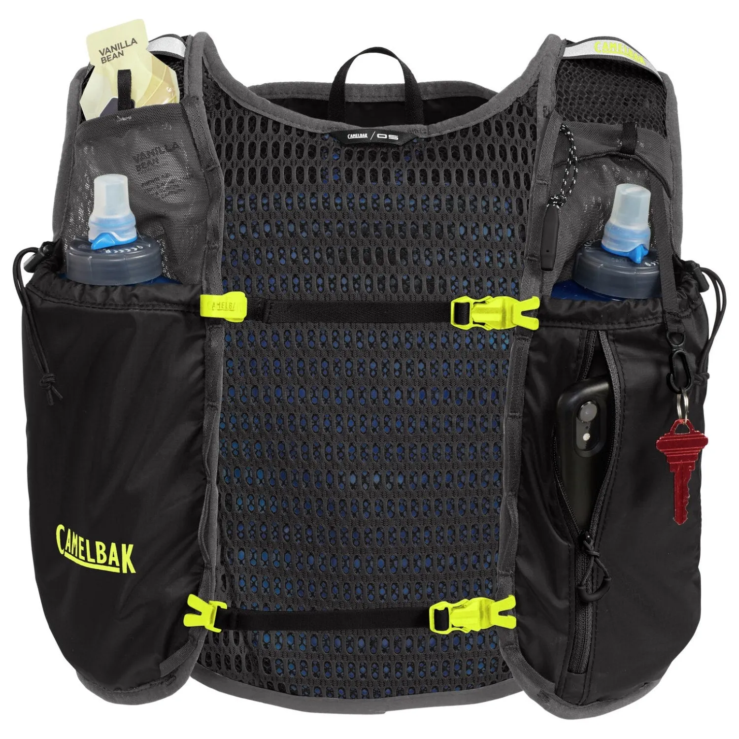 CamelBak Circuit Run Vest 1.5 Ltr, Black/S Yellow