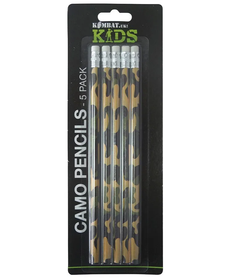 Camo Pencils – Pack of 5