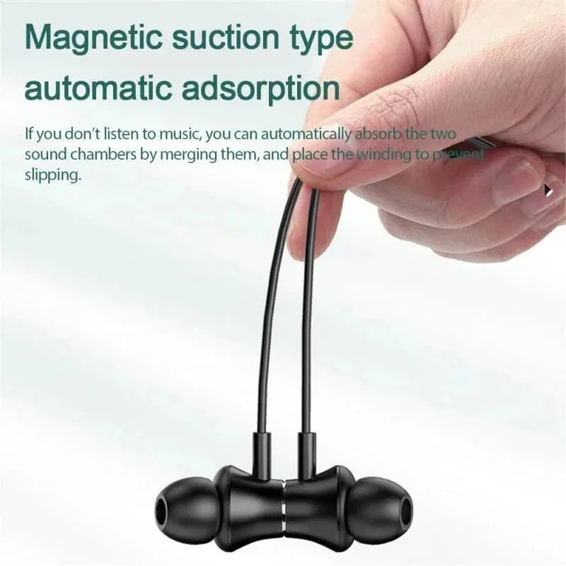 CAN YOU HEAR ME™ Neckband Bluetooth Headphones Wireless Earphones 9D Sound Sport Headset Waterproof TWS Earbuds with Mic for phone