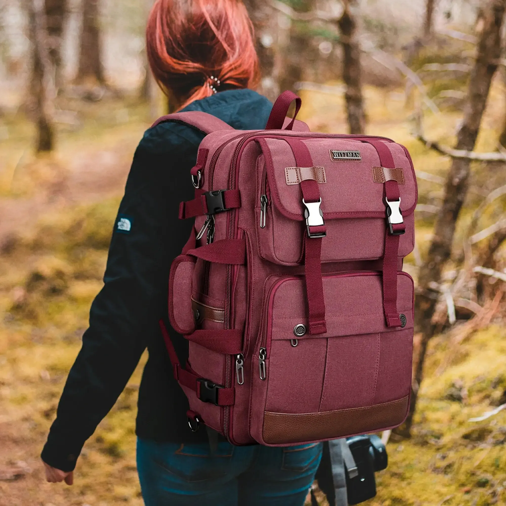 Canvas Backpack Large Travel Duffel Bag