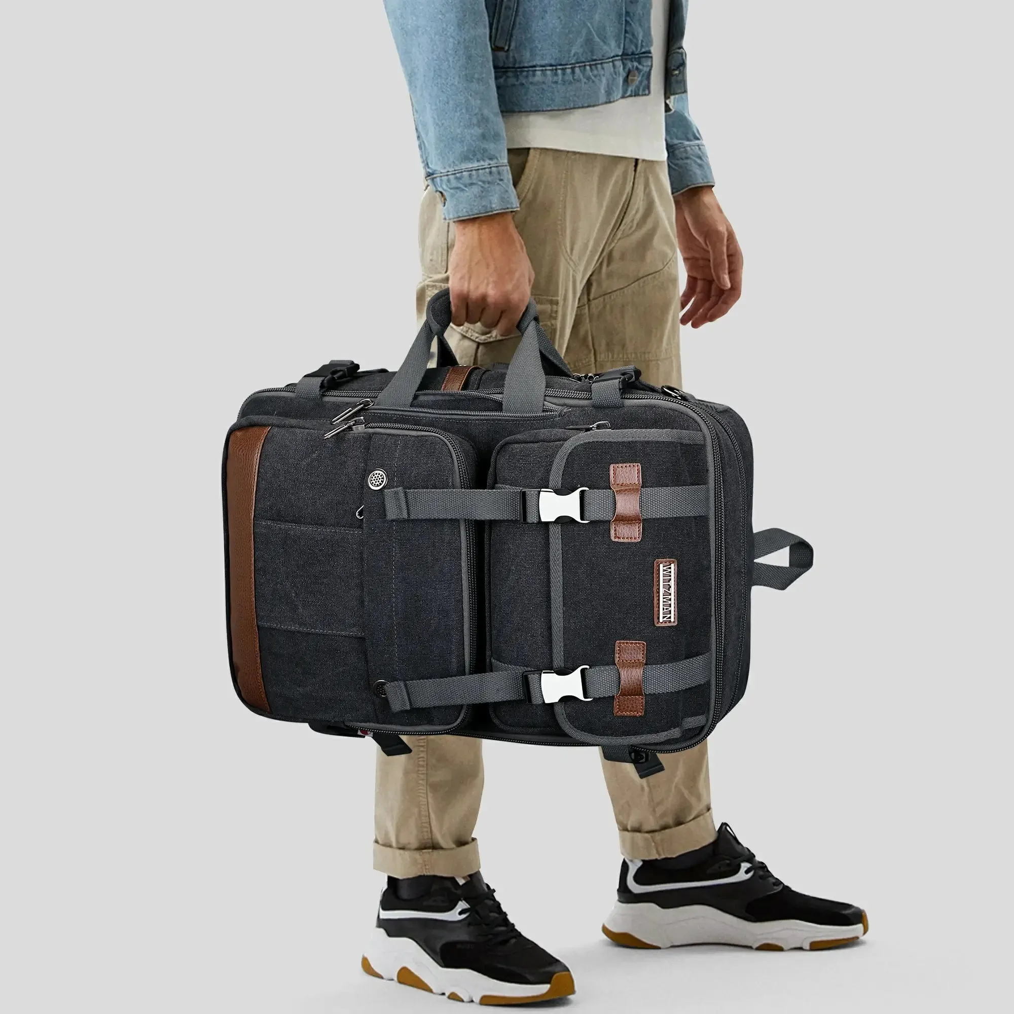 Canvas Backpack Large Travel Duffel Bag