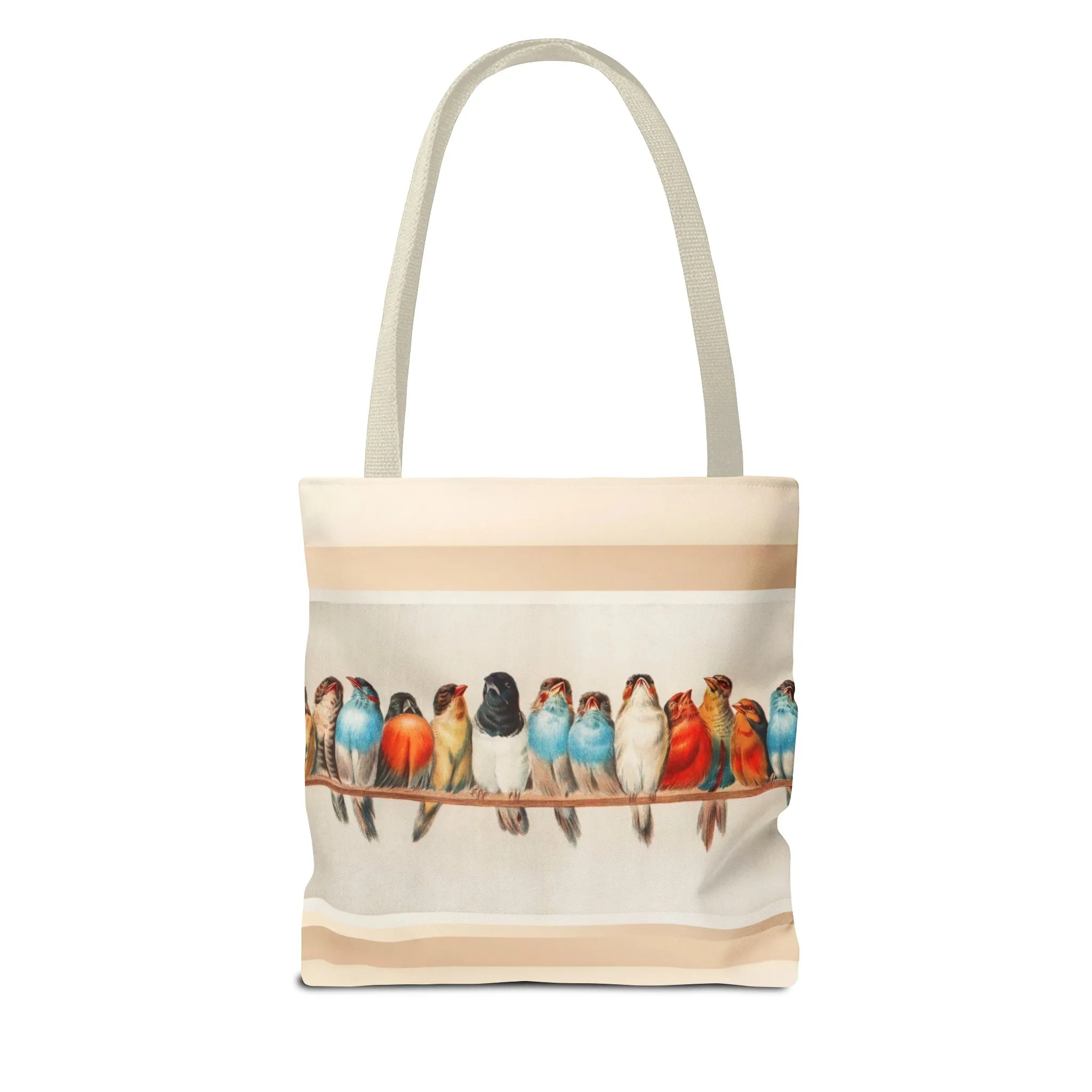 Canvas Tote Bag - A Perch of Birds