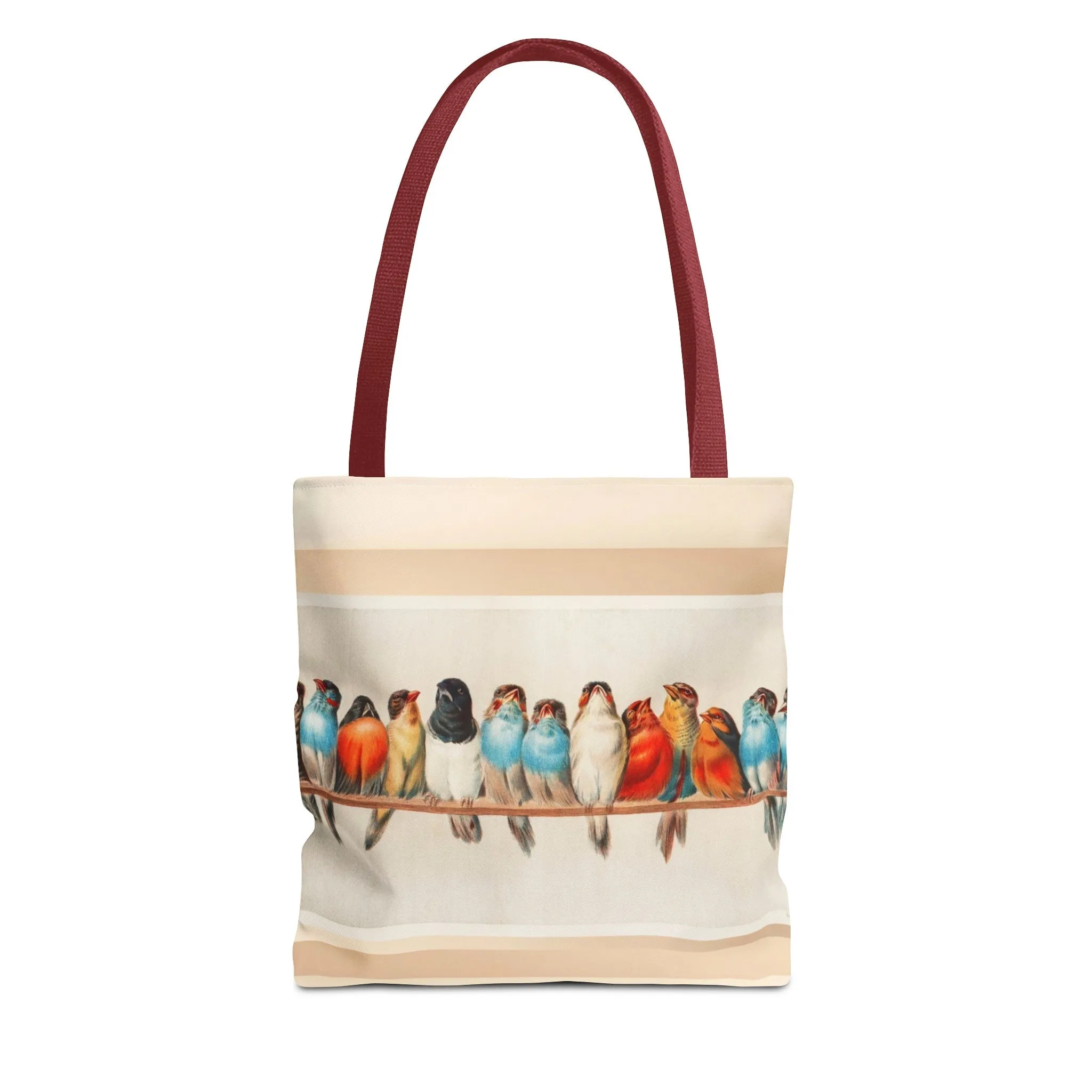 Canvas Tote Bag - A Perch of Birds