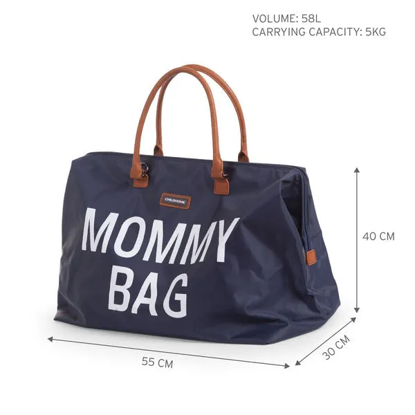 Childhome Mommy Bag Nursery Bag - Navy White