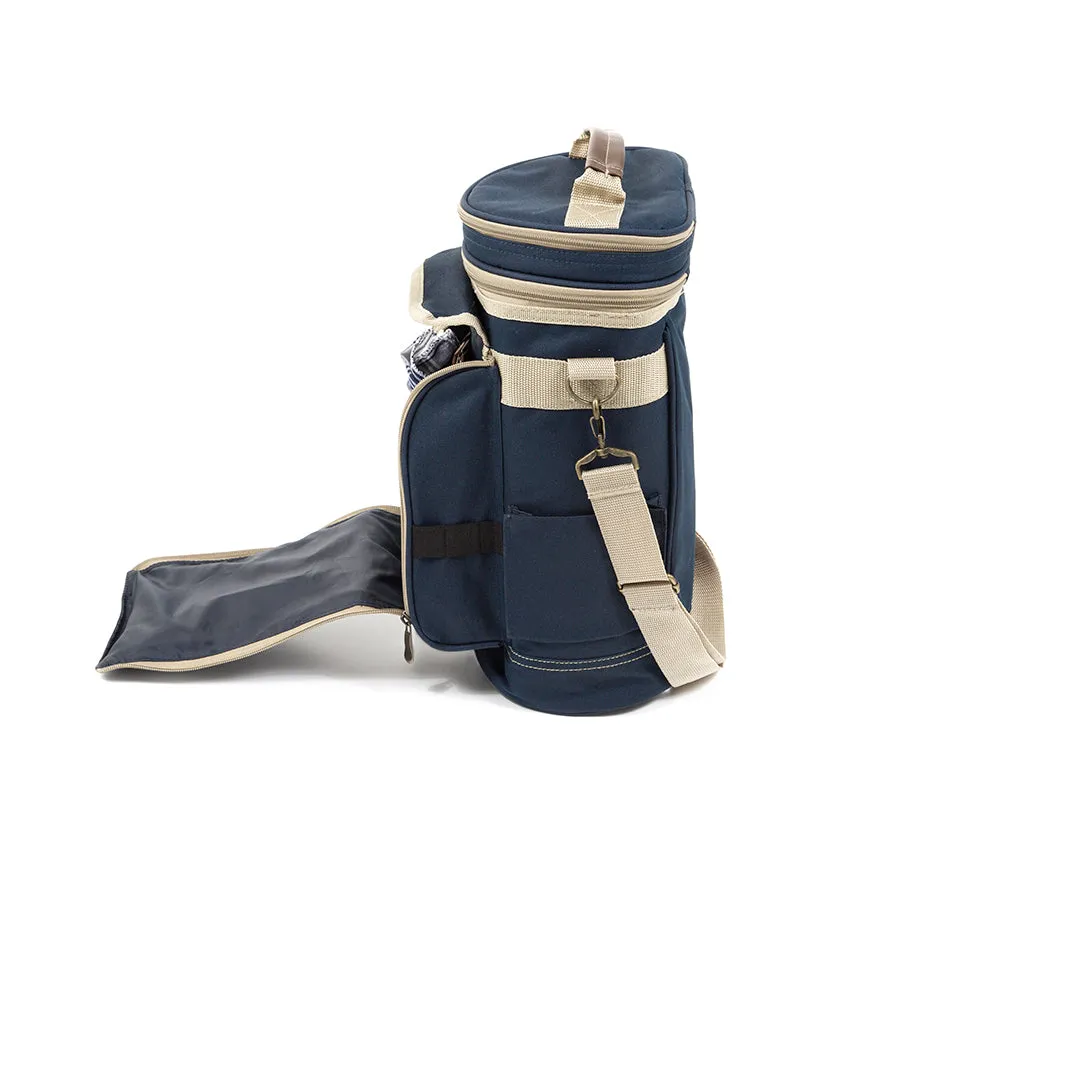 Contour Admiral Blue Wine Cooler Bag for Two People