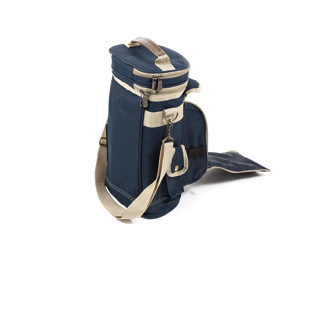 Contour Admiral Blue Wine Cooler Bag for Two People