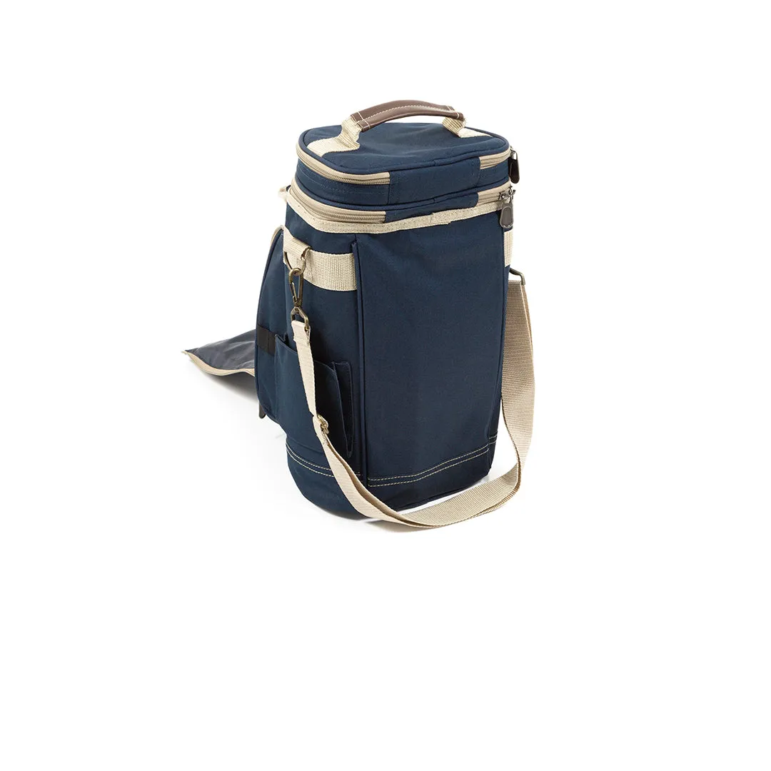 Contour Admiral Blue Wine Cooler Bag for Two People