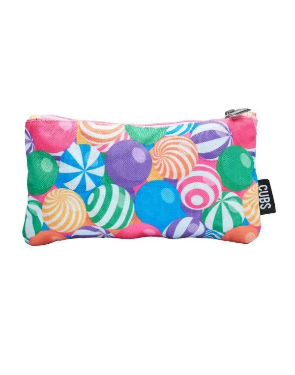 CUBS COLORFUL BALLS BIG AND BASIC PENCIL CASE