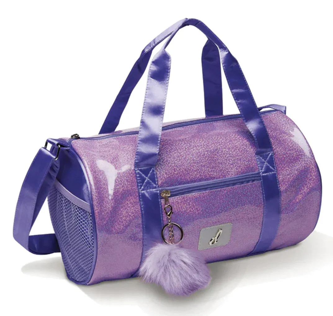 Danz N Motion - Glitter N' Dance Duffel (B22513) - Lavender