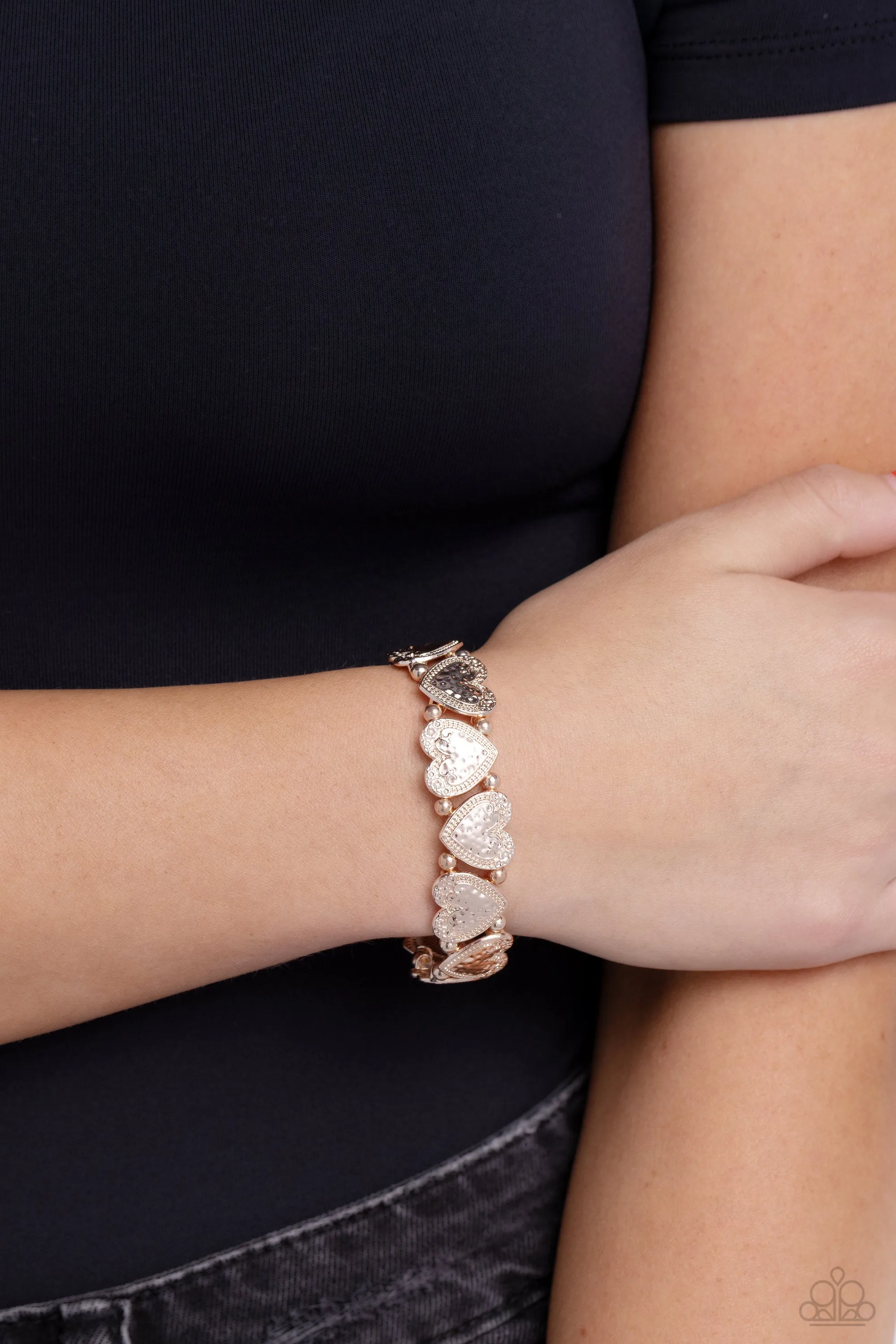 Date Night Deluxe - Rose Gold Bracelet