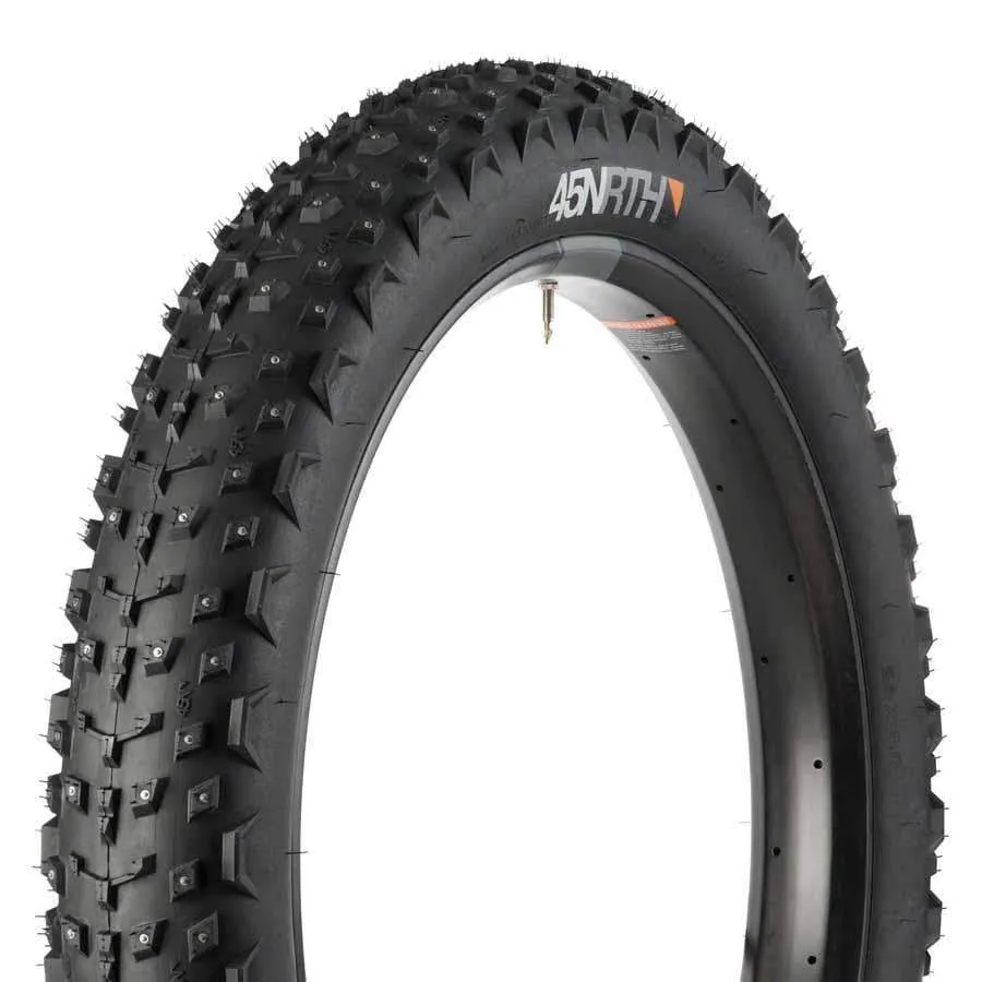 Dillinger 4 Studded Fat Bike Tire: 26 x 4.0"