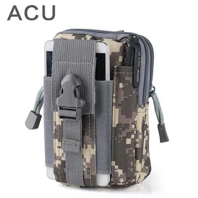 Durable Tactical Molle Oxford Waist Bag for Adventure