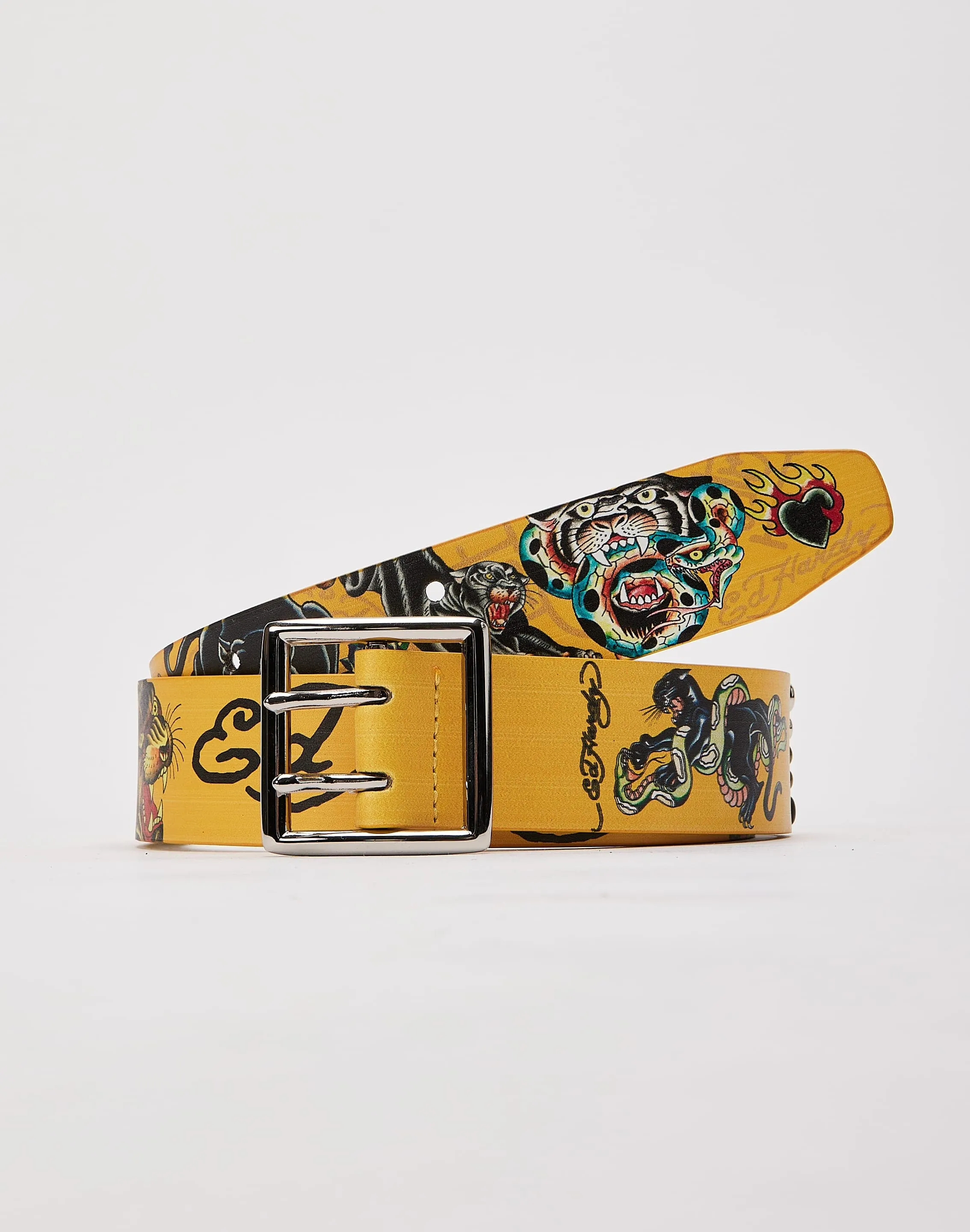 Ed Hardy Panther Snake Belt