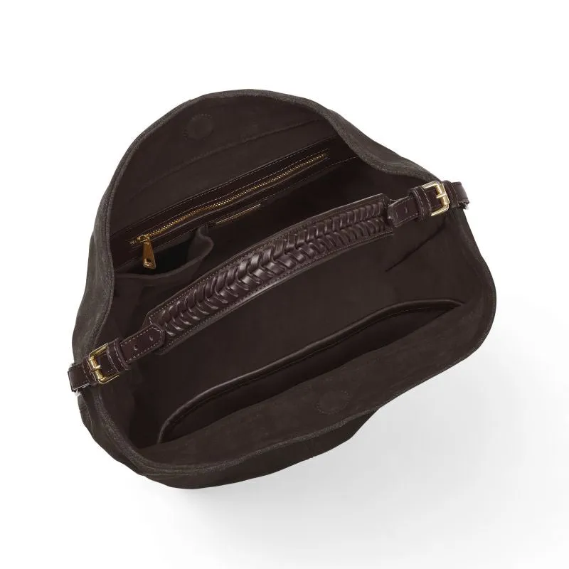 Fairfax & Favor Tetbury Ladies Shoulder Bag - Chocolate