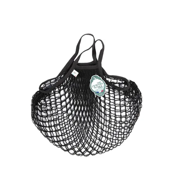 Filt Net Bag Black – Short Handles