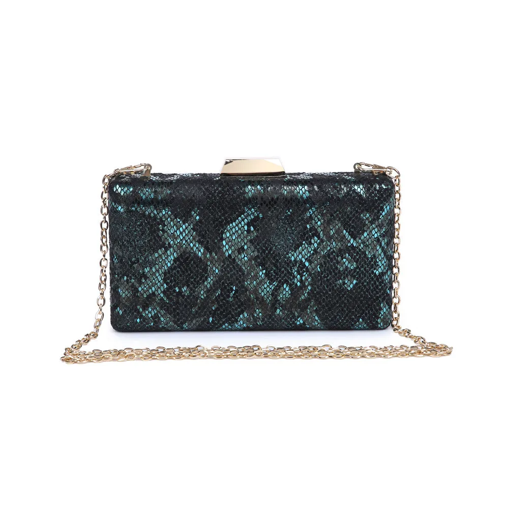 Flora Snake Evening Bag