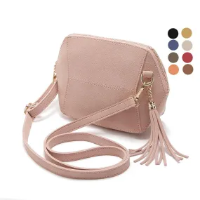 Fringe Crossbody Bag Women Suede Clutch