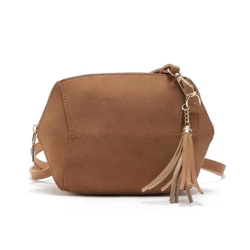 Fringe Crossbody Bag Women Suede Clutch