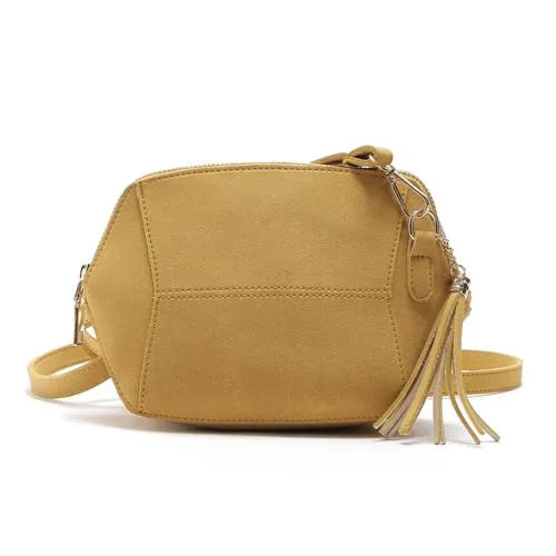 Fringe Crossbody Bag Women Suede Clutch